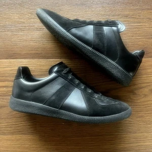 Sneakers basse Maison Margiela GAT nere uomo 9 42 pelle scamosciata Italia - Foto 1 di 8