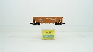 Model Power N Scale Freight Car Conrail 4-Bay Hopper No. 3427 NEW B60 - Picture 1 of 8