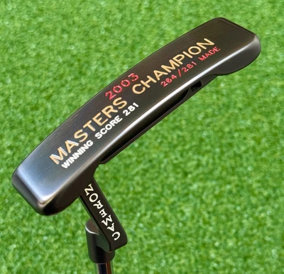 Scotty Cameron Masters Champion Mike Weird Black Pearl Newport Classic Putter - Image 1 of 4