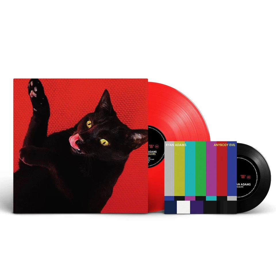 Ryan Adams - Big Colors Red Vinyl LP + 7" Vinyl Single (New) - Image 1 of 1