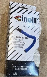 Cinelli Gel Ribbon Handlebar Tape White - Picture 1 of 3