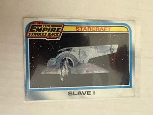 1980 Topps Star Wars Empire Strikes Back Card Starcraft Slave 1 Card - Picture 1 of 2
