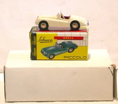 Schuco Piccolo Jaguar XK 120 Roadster 1/90 bianca. MIB ! - Immagine 1 di 4