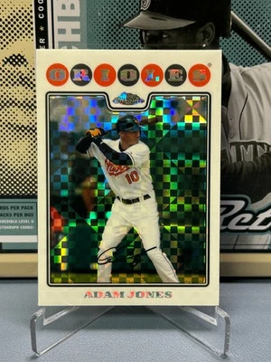 2008 Topps Chrome X-Fractors #194 Adam Jones Foto 1 de 2