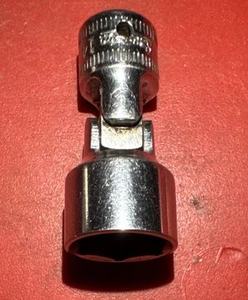 Snap On Tools 14mm 1/4" Drive 6 Point Swivel Metric Socket TMUSM14 Ships ASAP - Picture 1 of 2