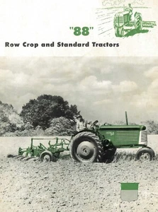 Sales Brochure Oliver 88 Row Crop & Standard Tractor 6 Cylinder 3-4 Plow Rating - Picture 1 of 9