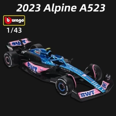 Modelo de coche diecast Renault Racing A523 2023 F1 Pierre Gasly Alpine F1 escala 1:43 Foto 1 de 4