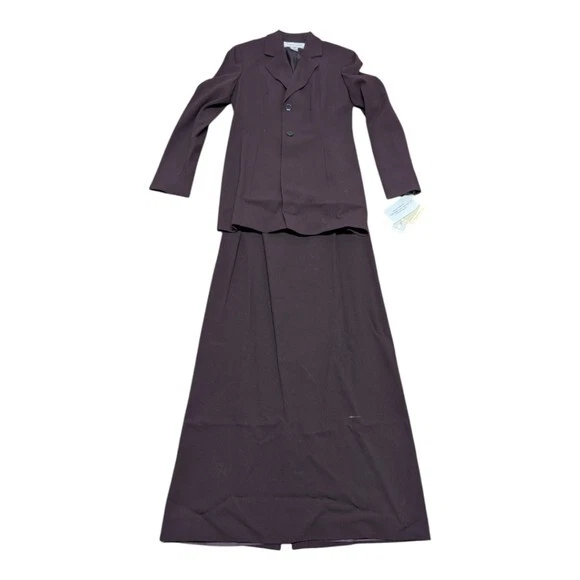 Jones Wear Traje de Lana Blazer Chaqueta y Falda Combo (Talla 4) Nuevo con Etiquetas Foto 1 de 4