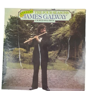 James Galway - Vivaldi - The Four Seasons - Zagreb Soloists 33 RPM Vinyl Record - Picture 1 of 10