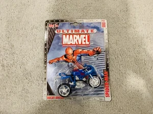NEW Maisto Marvel Spider-Man Ultimate Motorcycle Ducati MH900E 1:18 2002 Vintage - Picture 1 of 5