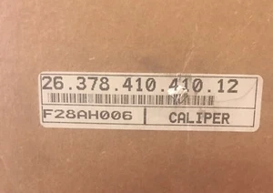 Performance Friction Brake Caliper 26.378.410.410.12 - Picture 1 of 4