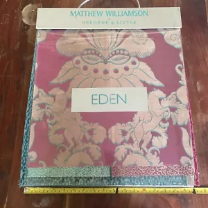 Large Matthew Williamson O&L Eden Fabric Book - 32 Swatches - Sewing, Crafting - Picture 1 of 23