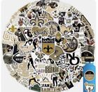 30 New Orleans Saints Stickers ~ Saints Merch ~ Vinyl Decal ~ 30 Different PCS