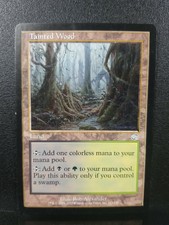 Tainted Wood Torment NM Land MAGIC MTG See Detailed Pictures