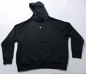 Three Nails Men's Long Sleeve Tech Fleece Hoodie SV3 Black Extra Large - Picture 1 of 4