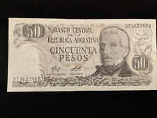 50 Cincuenta Pesos Argentina  & also avail. 1, 50, 100, 1000 Pesos