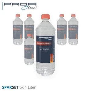 Grillanzünder flüssig mit Spritztülle 6 Liter 6 x 1L - Bild 1 von 1
