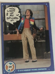 Vintage Mork And Mindy Trading Card #24 1978 Robin Williams - Picture 1 of 2
