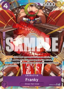 One Piece Emperors in the New World Franky Alt Art OP09-072 NM english - Picture 1 of 1