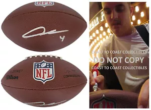 Aidan O'Connell Signed Football Proof COA Autographed Las Vegas Raiders Purdue. - Picture 1 of 3