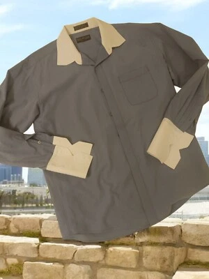 *0226 Daniel Ellissa Dress Shirt Men 16 1/2 - Image 1 of 2