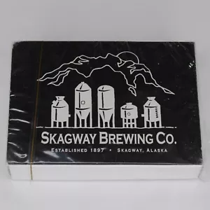 Carte da gioco Skagway Brewing Company souvenir novità pubblicità NUOVE SIGILLATE - Foto 1 di 2