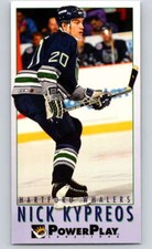 1993-94 PowerPlay #105 Nick Kypreos  Hartford Whalers V77619
