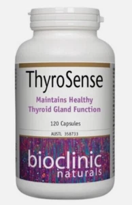 Bioclinic Naturals ThyroSense 120 Tablets RRP $49.95 - Foto 1 di 1