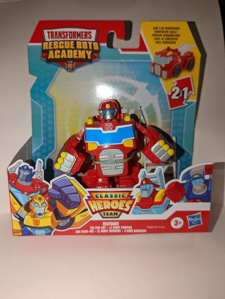 Transformers Rescue Bots Academy Classic Heroes Team Heatwave the Fire-Bot - Image 1 of 1