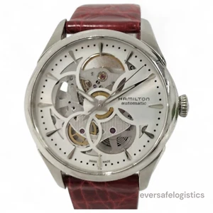 Reloj automático para hombre Hamilton Jazzmaster Skeleton H324050 35 mm funcionando - Imagen 1 de 9