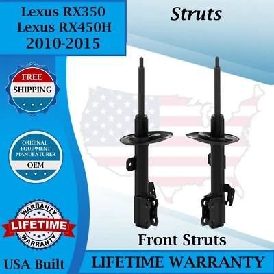 Monroe OEM Front Struts For 2010-2015 Lexus RX350/RX450H Lifetime Warranty - Image 1 of 4