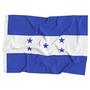 Bandera de poliéster al aire libre de 3x5 pies bandera hondureña centroamericana país - Imagen 1 de 5