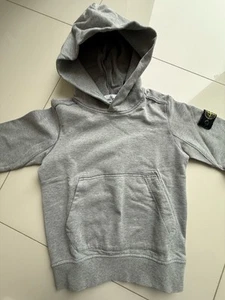 Stone Island Kapuzenpullover Hoodie grau Größe 128 - Bild 1 von 3