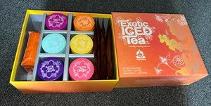 Teavana EXOTIC ICED TEAS Loose Leaf Set w/ Tins - Picture 1 of 8