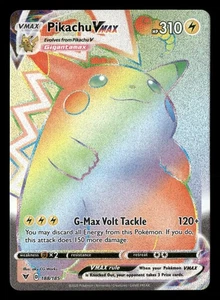 Pikachu Vmax - 188/185 - Secret Rare - Vivid Voltage - Pokemon Card - NM/M - Picture 1 of 2