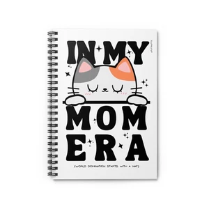 Cat Lovers Spiral Notebook, Ruled Line, Cute Cat Journal, Adorable Notepad - Picture 1 of 5