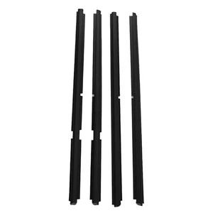 4x Guarnizione Strisce Meteo Finestrino Porta per Jeep Grand Cherokee 99-04 55135879AF - Foto 1 di 12