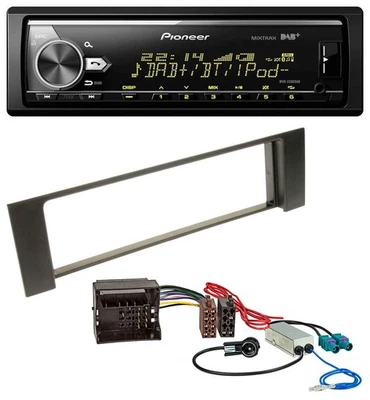 Pioneer Bluetooth USB DAB MP3 Autoradio für Audi A4 B6 00-04 Quadlock Doppel Fak - Bild 1 von 4