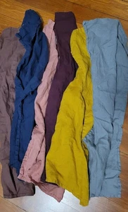 NEW *Linen Hand or Kitchen Towel 13"x28" 100% European Flax * Looped for Hanging - Picture 1 of 3