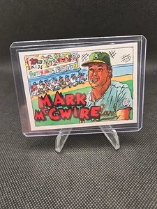 2025 Shoebox Treasures Mark McGwire Oakland A’s Paint Splatter /15 - Picture 1 of 3