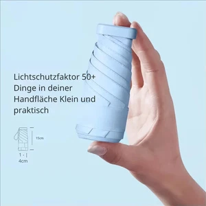 Mini-Regenschirm tragbar – kompakter UV- und Regenschutz für Outdoor-Reisen - Bild 1 von 5