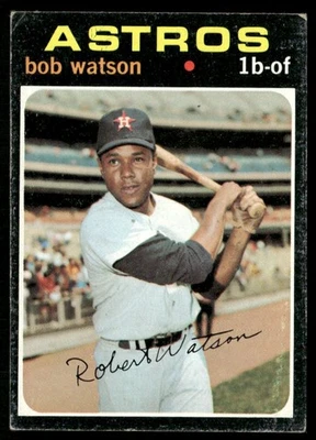 1971 Topps Bob Watson Houston Astros #222 - Image 1 of 2