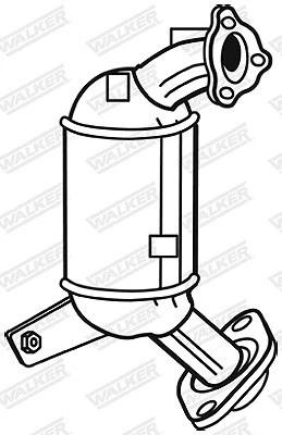 WALKER Katalysator  für TOYOTA - Bild 1 von 4