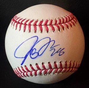 JOSH DONALDSON SIGNED AUTOGRAPHED ROMLB BASEBALL BREWERS YANKEES BLUE JAYS PSA - Picture 1 of 2