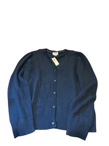 Old Navy Uniform Dark Blue Navy Buttondown Crew Cardigan Sweater XXL (16) - Picture 1 of 4