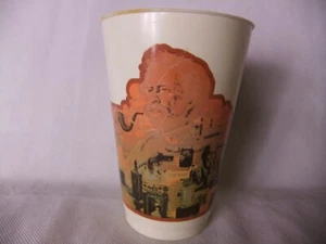 Mud Island Restaurants Coca Cola Plastic Cup Memphis Tennessee TN 1980's Tourist - Picture 1 of 6