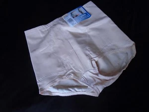 NOS Beige Triple Control Vtg UNDERSCENE Lily Of France Girdle Panties Shaper XL - Picture 1 of 5
