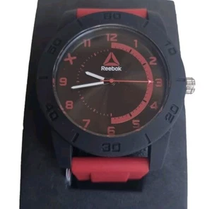 Reebok schwarz & rot Herren Armbanduhr New Old Stock RD-SPL-G2-PBIB-BR - Bild 1 von 8