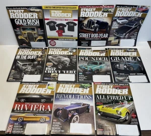 Lot of 11 Issues of 2017 Street Rodder Magazines Missing June - Picture 1 of 17