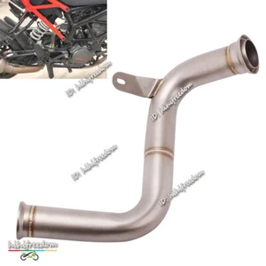 Tubo de eslabón medio de escape de motocicleta modificado para Duke 125 250 390 RC390 2017-20 - Imagen 1 de 9